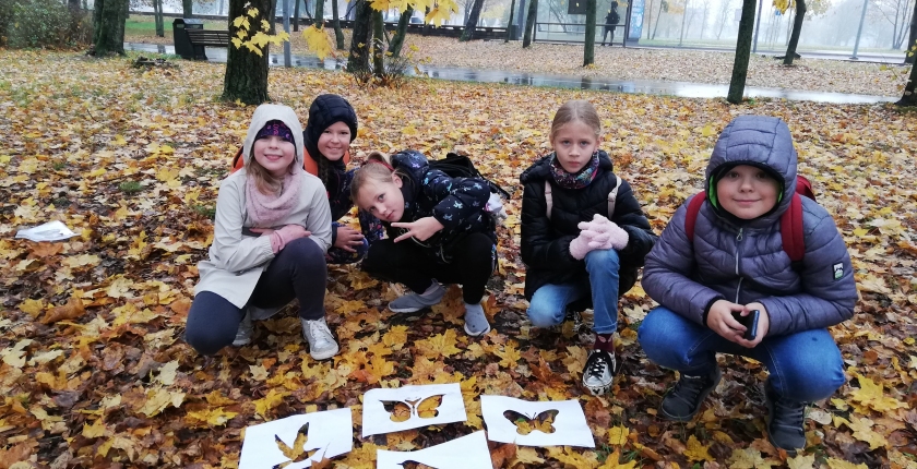 Trečiokų ruduo parke